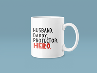 Personalised Husband Daddy Protector Hero Fathers Day Collection