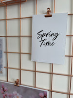 Spring Time Spring Seasonal Wall Home Decor Print