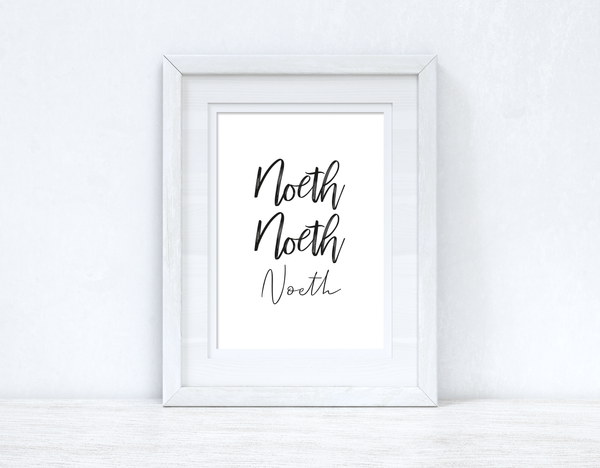 Noeth Naked Naked Naked Home Welsh Decor Wall Decor Print