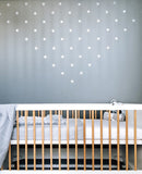 Assorted Shapes Wall Stickers Decal Bedroom Kids Nursery Dressing Room Home Decor Decal *Excludes Rose Gold & Chromes & Glitter Colours - ONE COLOUR/SHAPE PER A PACK