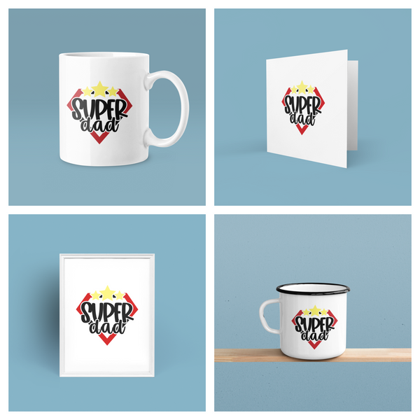 Personalised Super Dad Fathers Day Collection