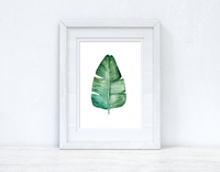 Tropical Summer Leaf 2 Summer Seasonal Wall Home Decor Print