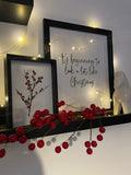 It's Beginning To Look A Lot Like Christmas Seasonal Wall Home Decor Print