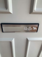 Hello Bumble Bee Letter Box Door Decor House Sticker Label